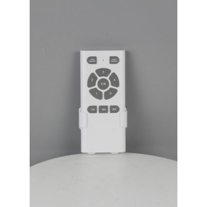 Immax NEO 07141-B - Світлодіодний стельовий вентилятор NEO LITE FRESCO LED/18W/230V Tuya Wi-Fi чорний/коричневий+ пульт дистанційного керування