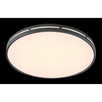 Immax NEO 07145-B42 - Стельовий LED світильник з регулюванням яскравості NEO LITE VISTAS LED/24W/230V Tuya Wi-Fi чорний + дистанційне керування