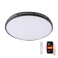 Immax NEO 07145-B42 - Стельовий LED світильник з регулюванням яскравості NEO LITE VISTAS LED/24W/230V Tuya Wi-Fi чорний + дистанційне керування