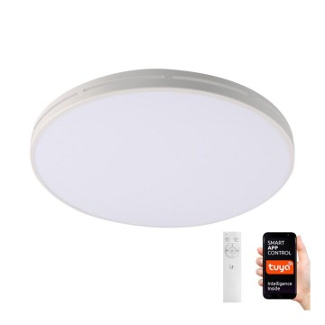 Immax NEO 07146-W42 - Світлодіодний стельовий світильник з регулюванням яскравості NEO LITE VISTAS LED/24W/230V Tuya Wi-Fi білий + пульт дистанційного керування