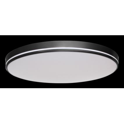 Immax NEO 07148-B40 - Светодиодный диммируемый потолочный светильник NEO LITE AREAS 24W/230V Tuya Wi-Fi черный + пульт ДУ
