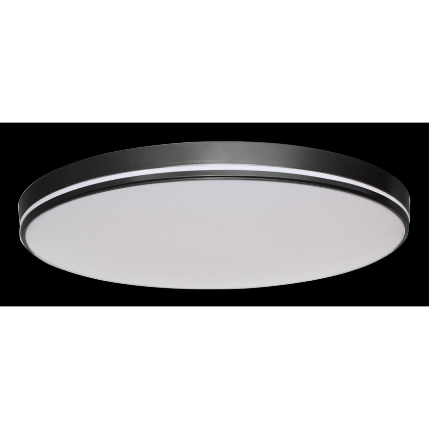 Immax NEO 07148-B40 - Светодиодный диммируемый потолочный светильник NEO LITE AREAS 24W/230V Tuya Wi-Fi черный + пульт ДУ