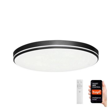 Immax NEO 07148-B40 - Світлодіодний регульований стельовий світильник NEO LITE AREAS LED/24W/230V Tuya Wi-Fi чорний + дистанційне керування