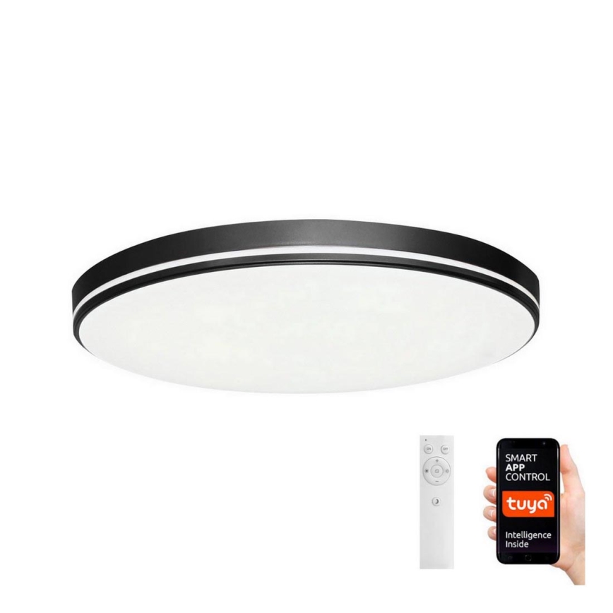 Immax NEO 07148-B51 - Светодиодный диммируемый потолочный светильник NEO LITE AREAS 48W/230V Tuya Wi-Fi черный + пульт ДУ