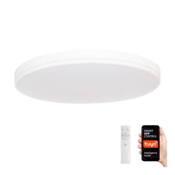 Immax NEO 07149-W40 - Светодиодный диммируемый потолочный светильник NEO LITE AREAS 24W/230V Tuya Wi-Fi белый + пульт ДУ