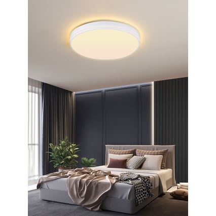 Immax NEO 07149-W51 - Стельовий LED світильник з регулюванням яскравості NEO LITE AREAS LED/48W/230V Tuya Wi-Fi білий + дистанційне керування