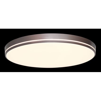 Immax NEO 07150-C51 - Светодиодный диммируемый потолочный светильник NEO LITE AREAS 48W/230V Tuya Wi-Fi коричневый + пульт ДУ