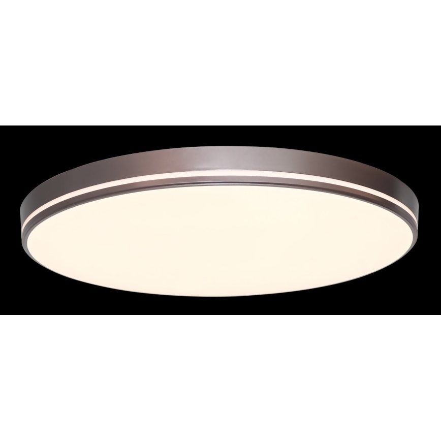 Immax NEO 07150-C51 - Светодиодный диммируемый потолочный светильник NEO LITE AREAS 48W/230V Tuya Wi-Fi коричневый + пульт ДУ