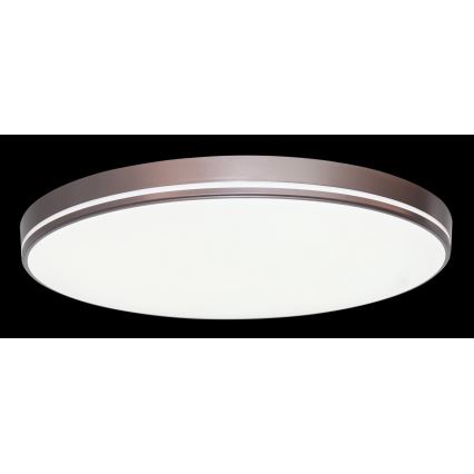 Immax NEO 07150-C51 - Светодиодный диммируемый потолочный светильник NEO LITE AREAS 48W/230V Tuya Wi-Fi коричневый + пульт ДУ