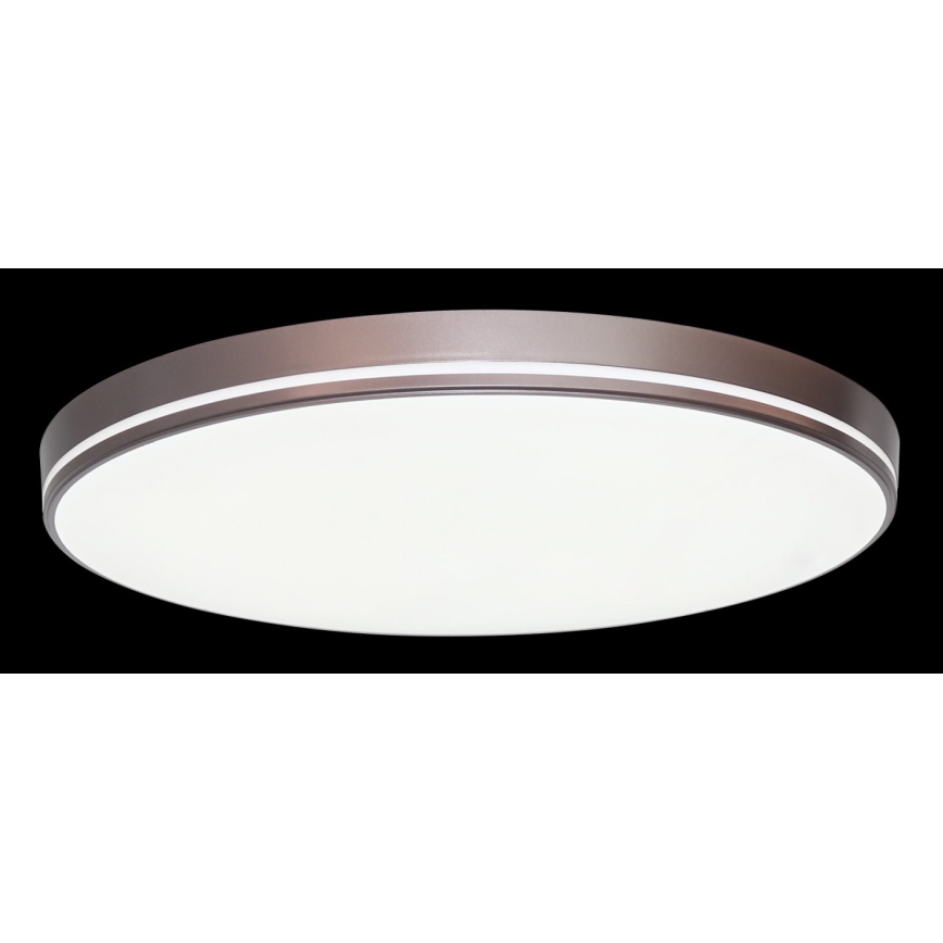 Immax NEO 07150-C51 - Светодиодный диммируемый потолочный светильник NEO LITE AREAS 48W/230V Tuya Wi-Fi коричневый + пульт ДУ