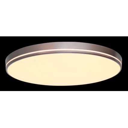 Immax NEO 07150-C51 - Светодиодный диммируемый потолочный светильник NEO LITE AREAS 48W/230V Tuya Wi-Fi коричневый + пульт ДУ