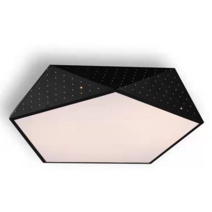 Immax NEO 07151-B40 - Світлодіодний димований стельовий світильник BRILIANT LED/20W/230V Wi-Fi Tuya чорний + пульт дистанційного керування