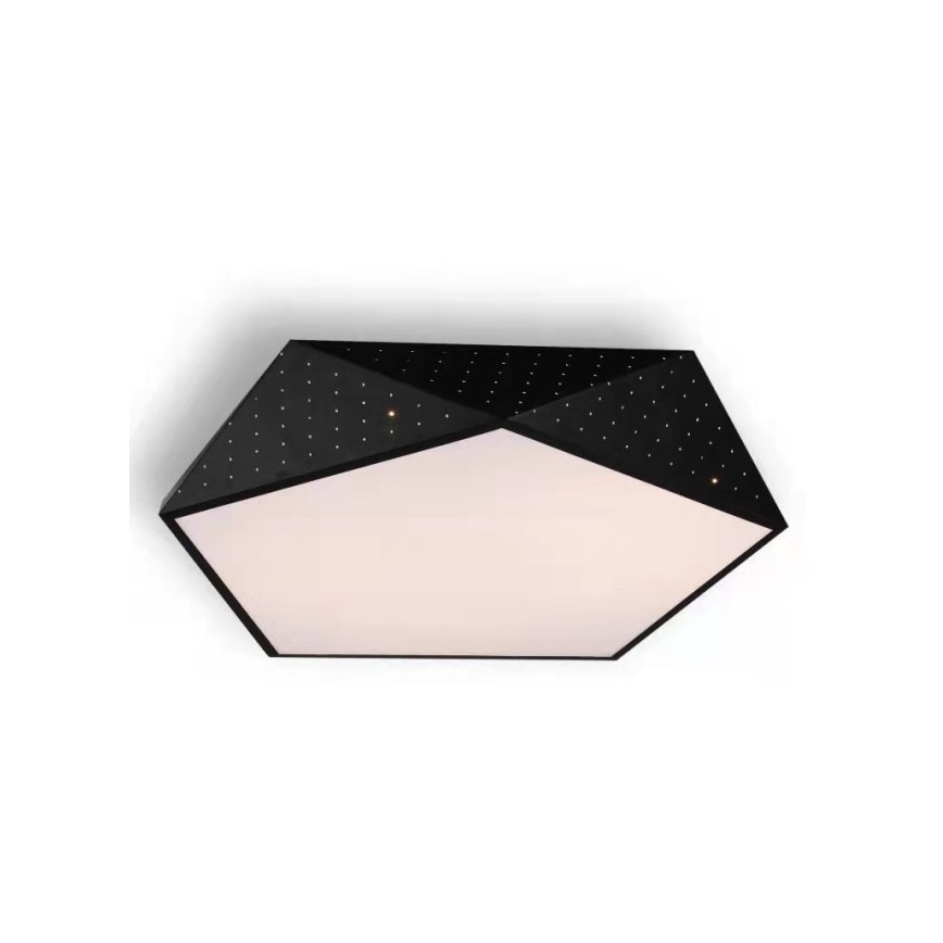 Immax NEO 07151-B40 - Світлодіодний димований стельовий світильник BRILIANT LED/20W/230V Wi-Fi Tuya чорний + пульт дистанційного керування