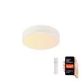 Immax NEO 07153-W40 - Светодиодный потолочный светильник с регулированием яркости NEO LITE PERFECTO LED/24W/230V Wi-Fi Tuya белый + дистанционное управление