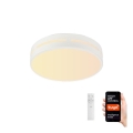 Immax NEO 07153-W50 - Стельовий LED світильник з регулюванням яскравості NEO LITE PERFECTO LED/48W/230V Wi-Fi Tuya білий + дистанційне керування
