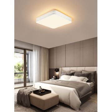 Immax NEO 07155-W30 - Стельовий LED світильник з регулюванням яскравості NEO LITE PERFECTO LED/24W/230V Wi-Fi Tuya білий + дистанційне керування