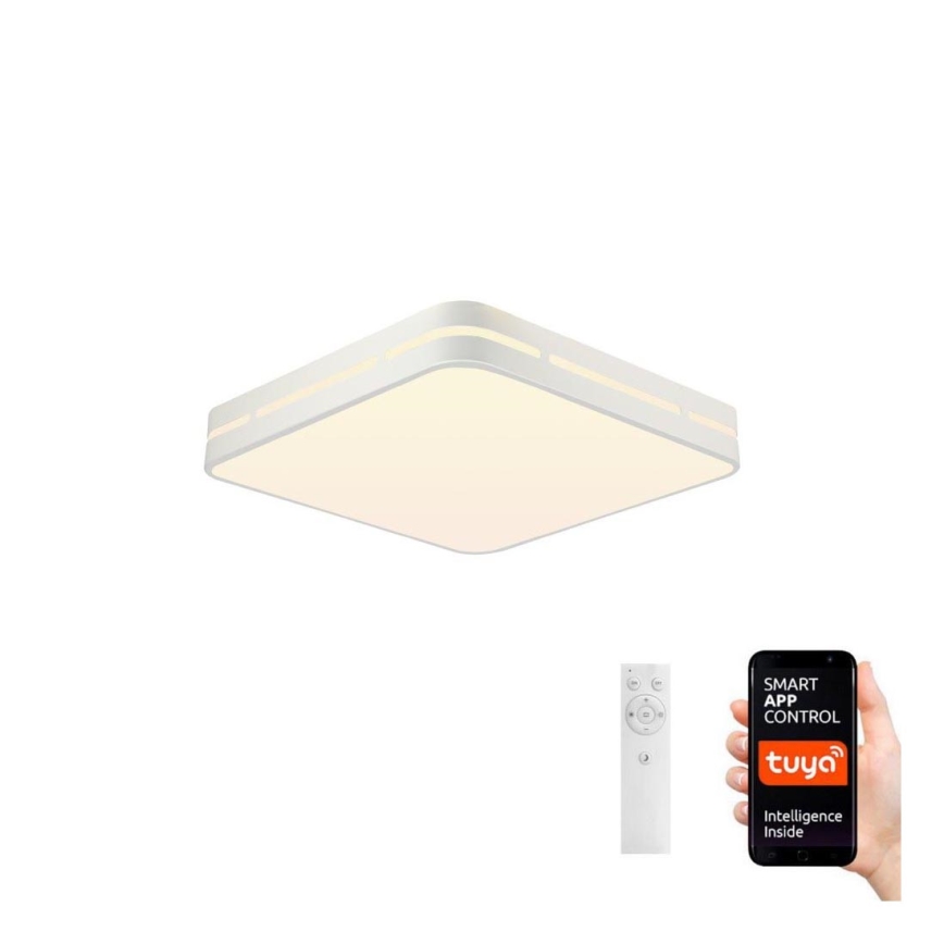 Immax NEO 07155-W30 - Стельовий LED світильник з регулюванням яскравості NEO LITE PERFECTO LED/24W/230V Wi-Fi Tuya білий + дистанційне керування