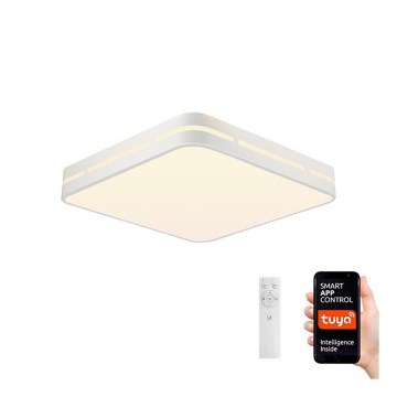 Immax NEO 07155-W42 - Светодиодный потолочный светильник с регулированием яркости NEO LITE PERFECTO LED/48W/230V Wi-Fi Tuya белый + дистанционное управление