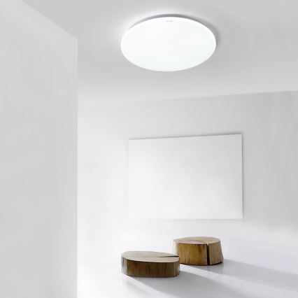 Immax NEO 07156-38 - Стельовий LED світильник з регулюванням яскравості ANCORA LED/24W/230V 2700-6500K Wi-Fi + пульт дистанційного керування Tuya
