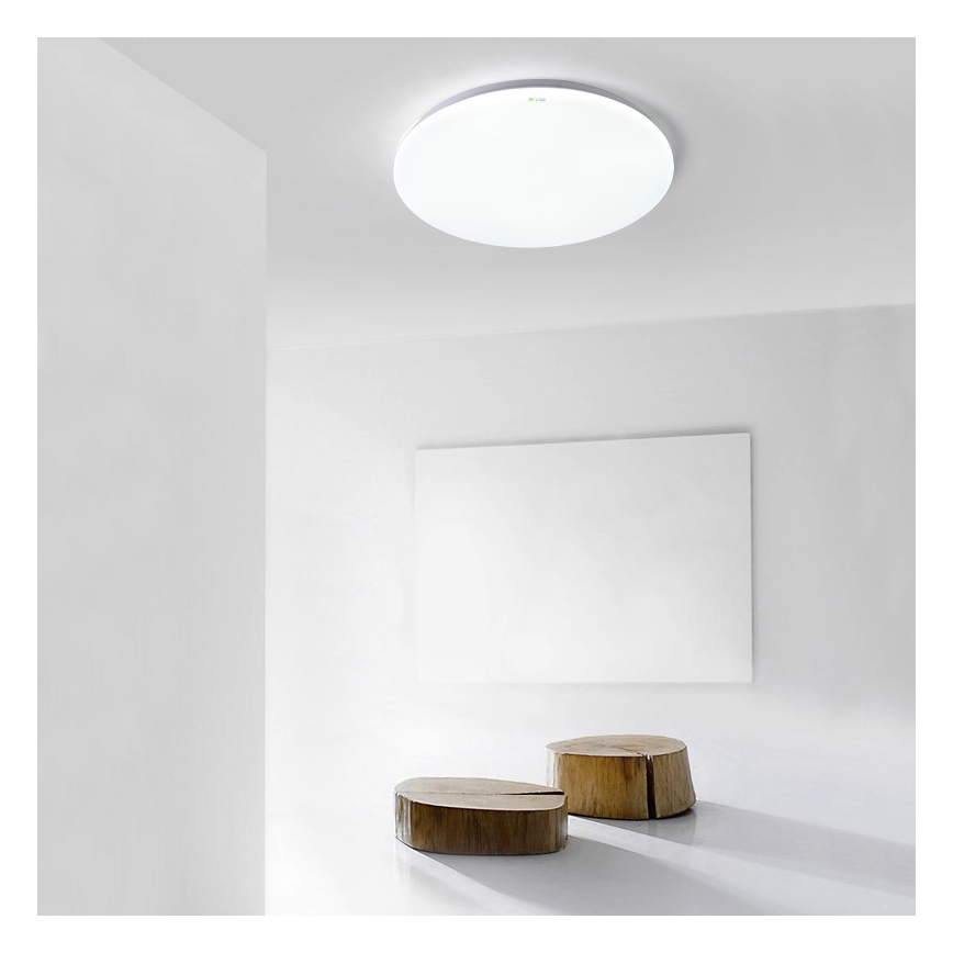 Immax NEO 07156-38 - Стельовий LED світильник з регулюванням яскравості ANCORA LED/24W/230V 2700-6500K Wi-Fi + пульт дистанційного керування Tuya