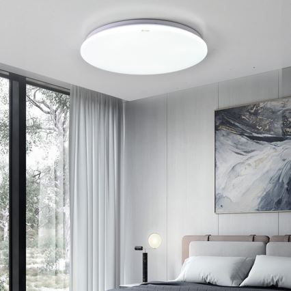 Immax NEO 07156-38 - Стельовий LED світильник з регулюванням яскравості ANCORA LED/24W/230V 2700-6500K Wi-Fi + пульт дистанційного керування Tuya
