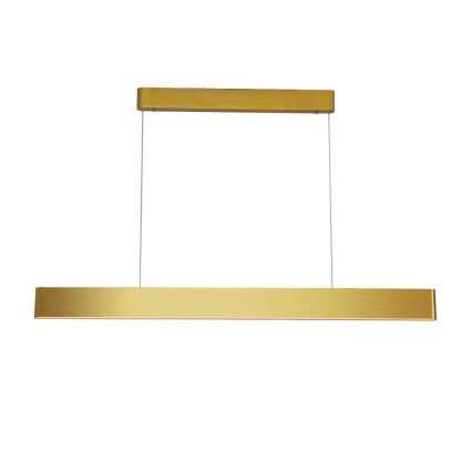 Immax NEO 07157-G120X - Светодиодная подвесная RGB+CCTW люстра с регулированием яркости MILANO LED/40W/230V Tuya золотистый