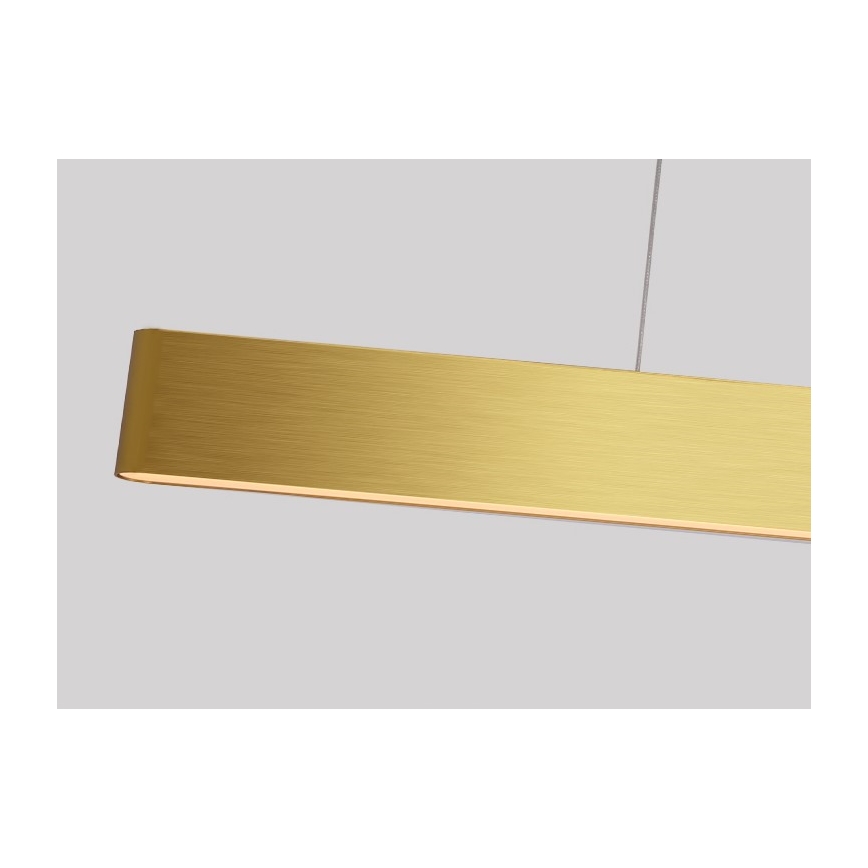 Immax NEO 07157-G120X - Светодиодная подвесная RGB+CCTW люстра с регулированием яркости MILANO LED/40W/230V Tuya золотистый
