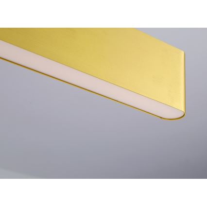 Immax NEO 07157-G120X - Светодиодная подвесная RGB+CCTW люстра с регулированием яркости MILANO LED/40W/230V Tuya золотистый