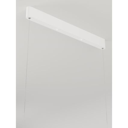 Immax NEO 07157-W120X - Светодиодная подвесная RGB+CCT люстра с регулированием яркости MILANO LED/40W/230V Tuya белый