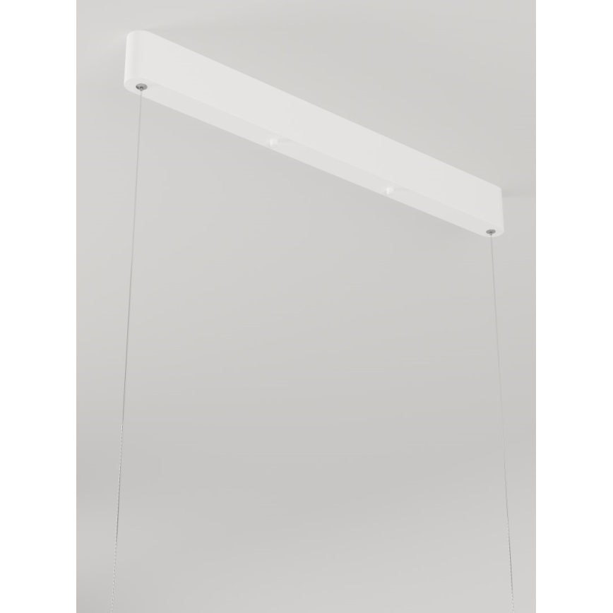 Immax NEO 07157-W120X - Светодиодная подвесная RGB+CCT люстра с регулированием яркости MILANO LED/40W/230V Tuya белый