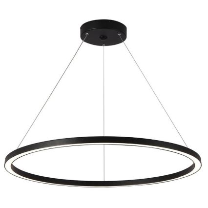 Immax NEO 07158-B80 - Светодиодная подвесная люстра с регулирование яркости FINO LED/60W/230V Tuya черная + дистанционное управление