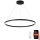 Immax NEO 07158-B80 - Светодиодная подвесная люстра с регулирование яркости FINO LED/60W/230V Tuya черная + дистанционное управление
