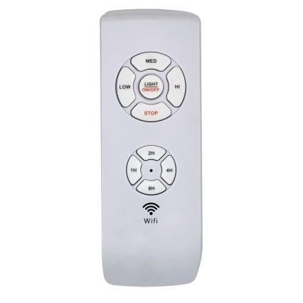 Immax NEO 07165-S - Світлодіодний стельовий вентилятор ELEGANTE LED/18W/230V дуб Wi-Fi Tuya + пульт дистанційного керування