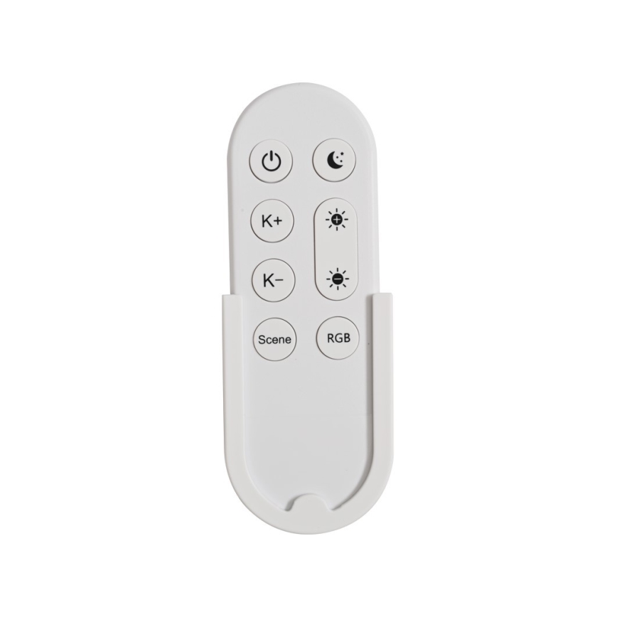 Immax NEO 07166-B40 - Світлодіодний RGB+CCT регульований стельовий світильник NEO LITE TUDO LED/50W/230V Wi-Fi Tuya чорний + дистанційне керування