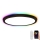Immax NEO 07166-B40 - Светодиодный потолочный RGB+CCT светильник с регулированием яркости NEO LITE TUDO LED/50W/230V Wi-Fi Tuya черный + дистанционное управление