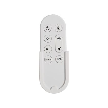 Immax NEO 07166-B40 - Светодиодный потолочный RGB+CCT светильник с регулированием яркости NEO LITE TUDO LED/50W/230V Wi-Fi Tuya черный + дистанционное управление