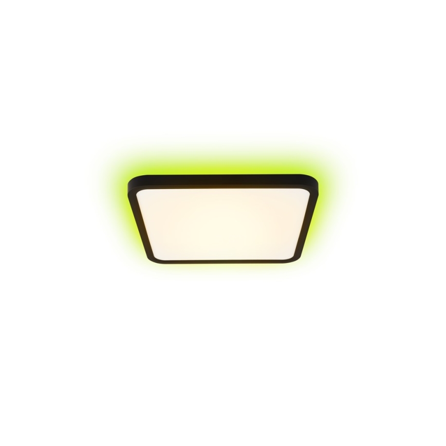 Immax NEO 07167-B40 - LED RGB+CCT Стельовий світильник з регулюванням яскравості NEO LITE TUDO LED/50W/230V Wi-Fi Tuya чорний + пульт дистанційного керування