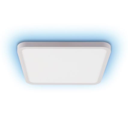 Immax NEO 07168-W40 - LED RGB+CCT Стельовий світильник з регулюванням яскравості NEO LITE TUDO LED/50W/230V Wi-Fi Tuya білий + пульт дистанційного керування