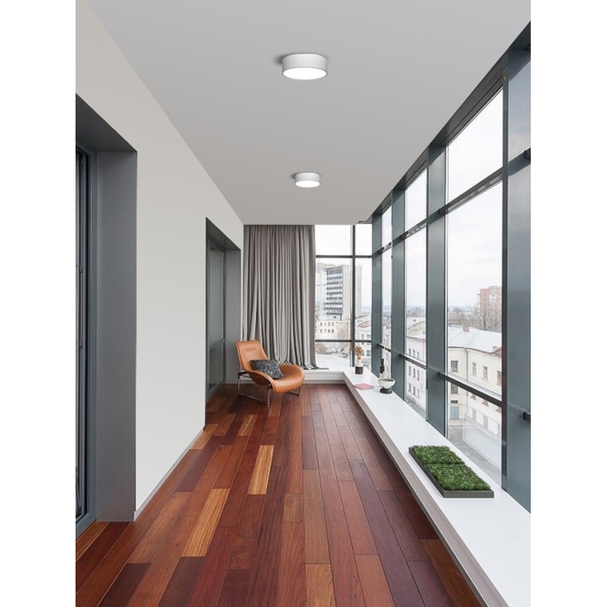 Immax NEO 07204L - Светодиодный потолочный светильник с регулированием яркости RONDATE LED/18W/230V 3000-6000K белый Tuya + дистанционное управление