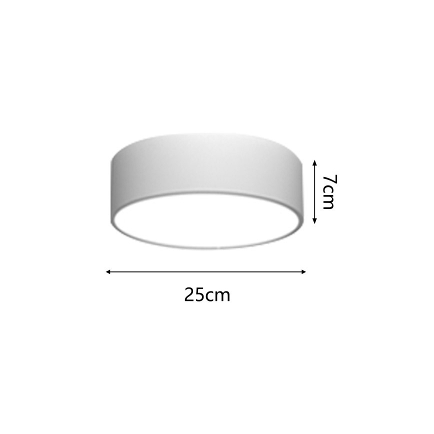 Immax NEO 07204L - Светодиодный потолочный светильник с регулированием яркости RONDATE LED/18W/230V 3000-6000K белый Tuya + дистанционное управление