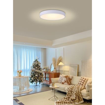 Immax NEO 07206L - Светодиодный потолочный светильник с регулированием яркости RONDATE LED/53W/230V белый Tuya + дистанционное управление