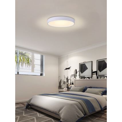 Immax NEO 07206L - Светодиодный потолочный светильник с регулированием яркости RONDATE LED/53W/230V белый Tuya + дистанционное управление