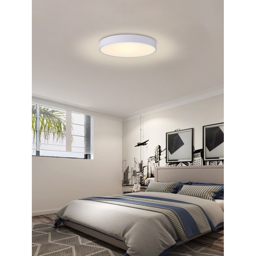 Immax NEO 07206L - Светодиодный потолочный светильник с регулированием яркости RONDATE LED/53W/230V белый Tuya + дистанционное управление
