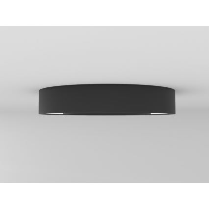 Immax NEO 07209L - Світлодіодний стельовий світильник з регулюванням яскравості PASTEL LED/53W/230V 60 см чорний Tuya + пульт дистанційного керування