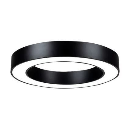 Immax NEO 07209L - Світлодіодний стельовий світильник з регулюванням яскравості PASTEL LED/53W/230V 60 см чорний Tuya + пульт дистанційного керування