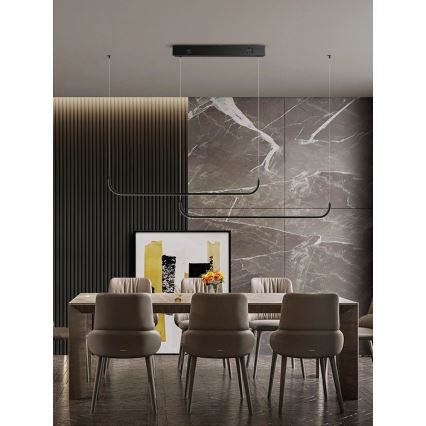 Immax NEO 07222L - Світлодіодна підвісна люстра з регулюванням яскравості NEO LITE PATTINI LED/56W/230V 2700-6500K Wi-Fi Tuya + пульт дистанційного керування