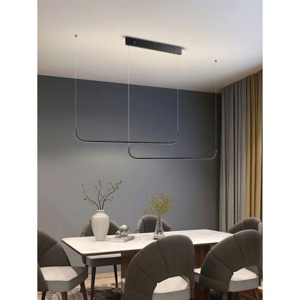 Immax NEO 07222L - Світлодіодна підвісна люстра з регулюванням яскравості NEO LITE PATTINI LED/56W/230V 2700-6500K Wi-Fi Tuya + пульт дистанційного керування