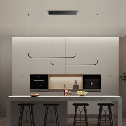 Immax NEO 07222L - Світлодіодна підвісна люстра з регулюванням яскравості NEO LITE PATTINI LED/56W/230V 2700-6500K Wi-Fi Tuya + пульт дистанційного керування