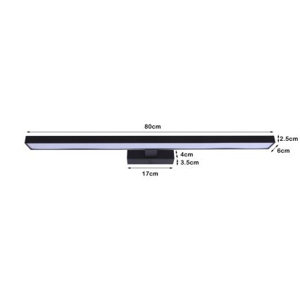 Immax NEO 07229L - Светодиодная подсветка для картин с регулированием яркости PINNA LED/34W/230V Tuya + дистанционное управление
