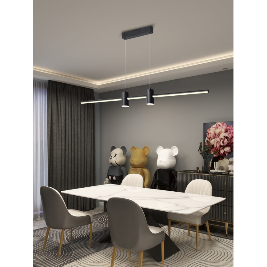 Immax NEO 07230L - Світлодіодна підвісна люстра з регулюванням яскравості NEO LITE ESTRELAS LED/30W/230V 2700-6500K Wi-Fi Tuya + пульт дистанційного керування